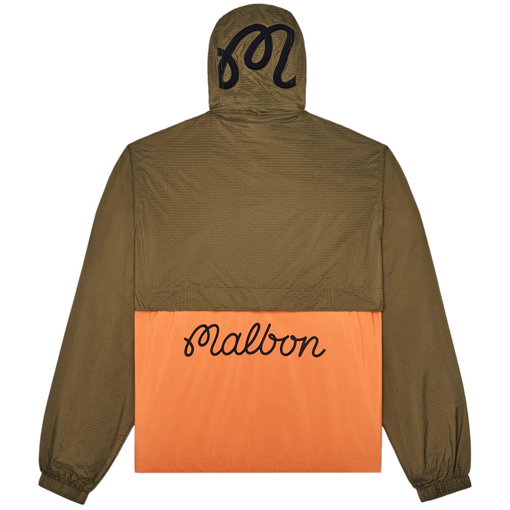 Malbon Golf Jacket - Caribe Jkt - Olivine - Marmalade SS26