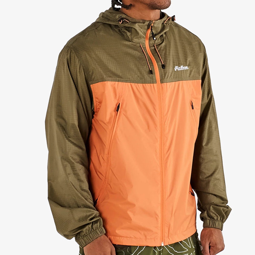 Malbon Golf Jacket - Caribe Jkt - Olivine - Marmalade SS26