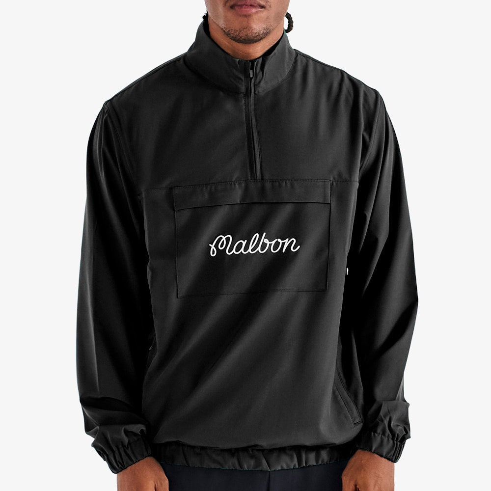 Malbon Golf Jacket - Cypress Anorak - Black FA25