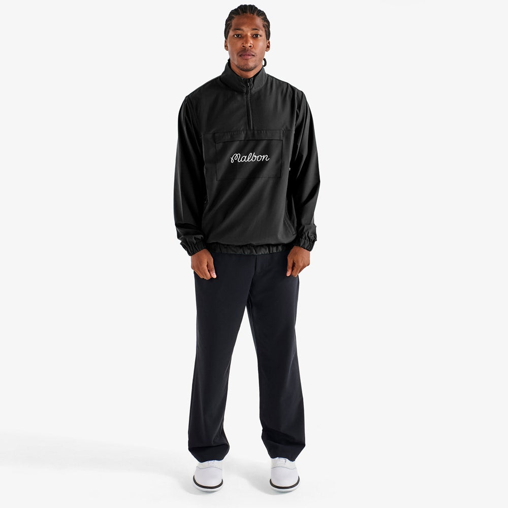 Malbon Golf Jacket - Cypress Anorak - Black FA25