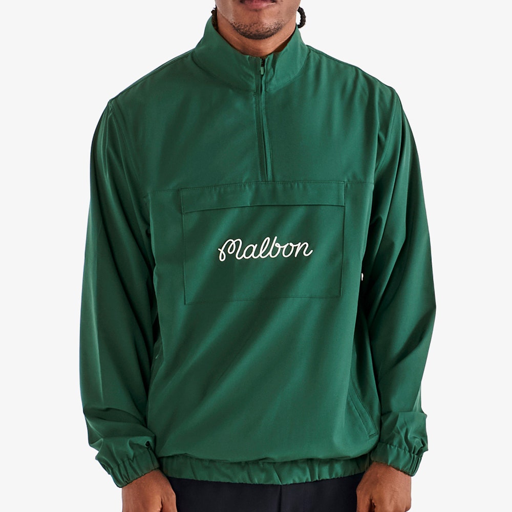 Malbon Golf Jacket - Cypress Anorak - Forest FA25