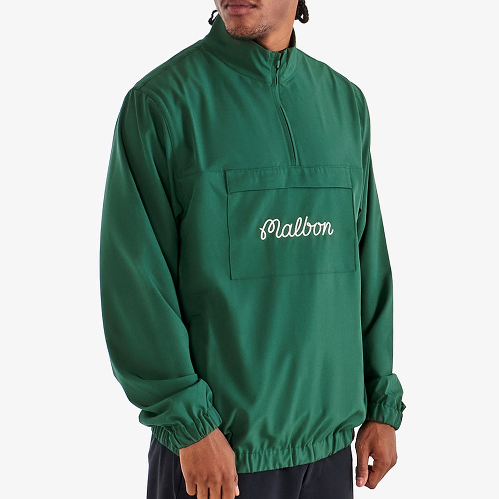 Malbon Golf Jacket - Cypress Anorak - Forest FA25