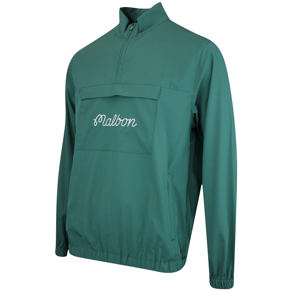 Malbon Golf Jacket - Cypress Anorak - Forest FA25
