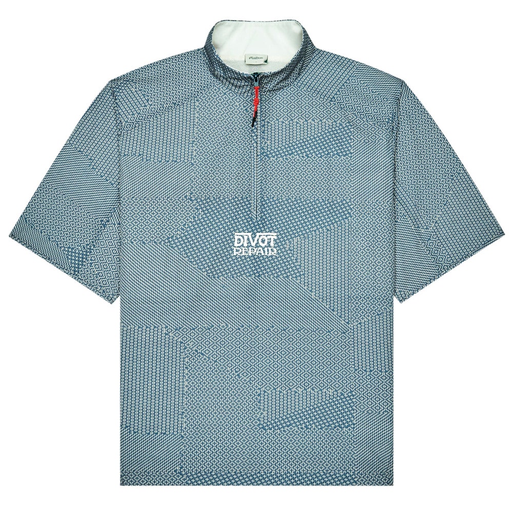 Malbon Golf Jacket - Divot Repair Windshirt - Denim FA26