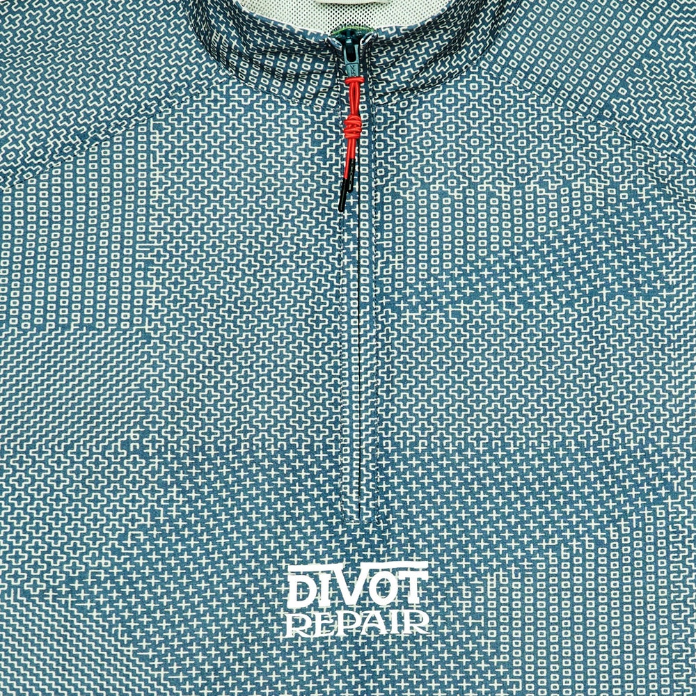 Malbon Golf Jacket - Divot Repair Windshirt - Denim FA26
