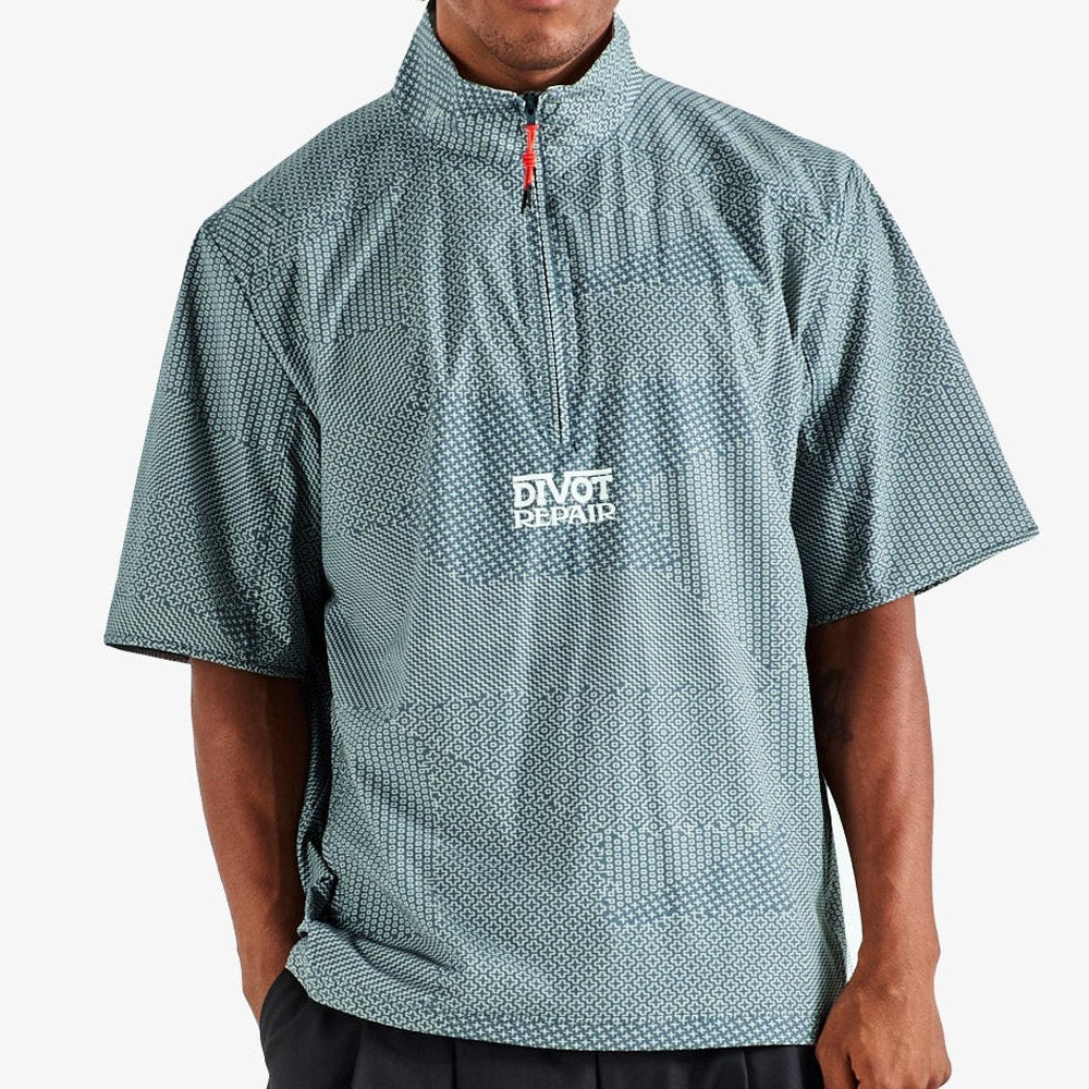 Malbon Golf Jacket - Divot Repair Windshirt - Denim FA26