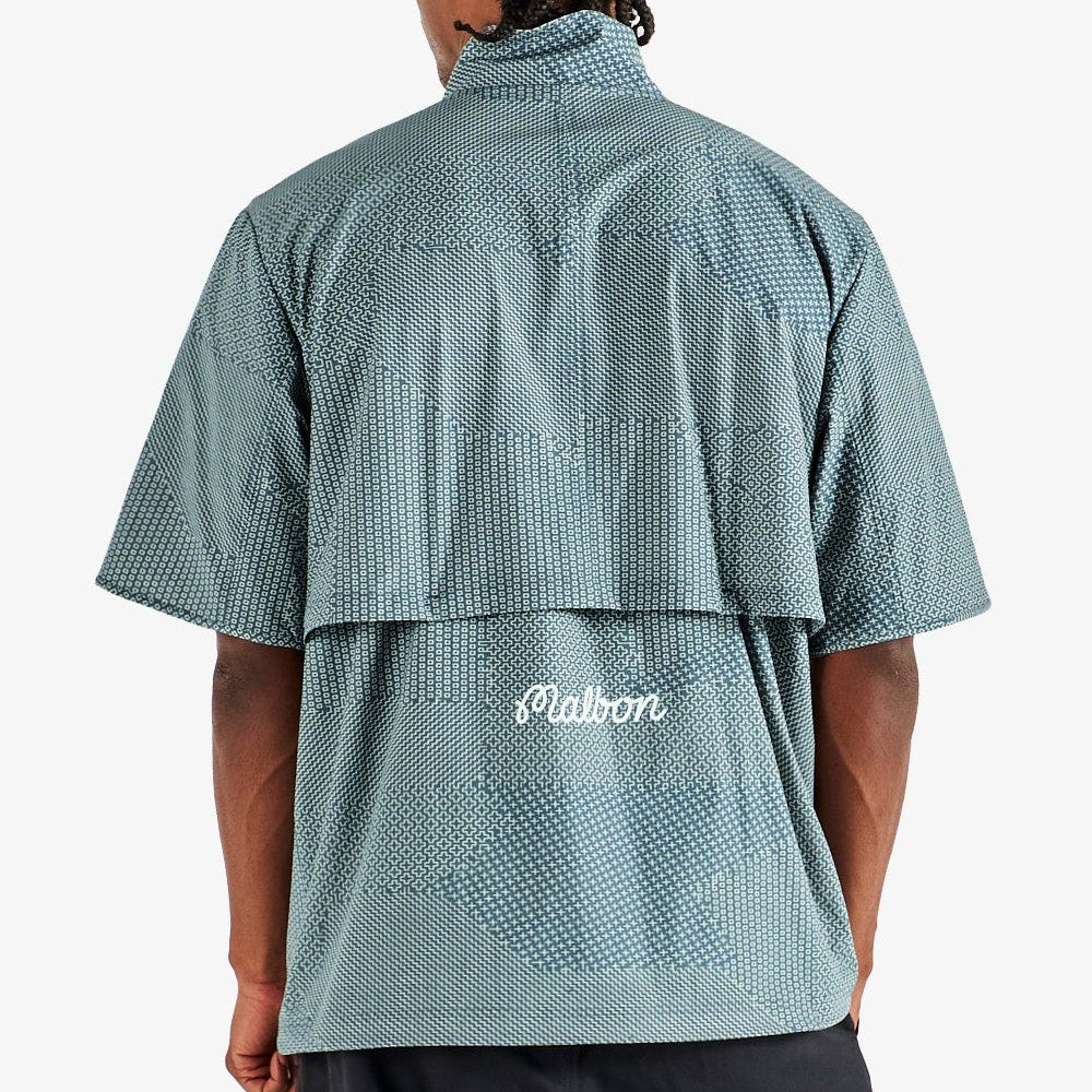 Malbon Golf Jacket - Divot Repair Windshirt - Denim FA26