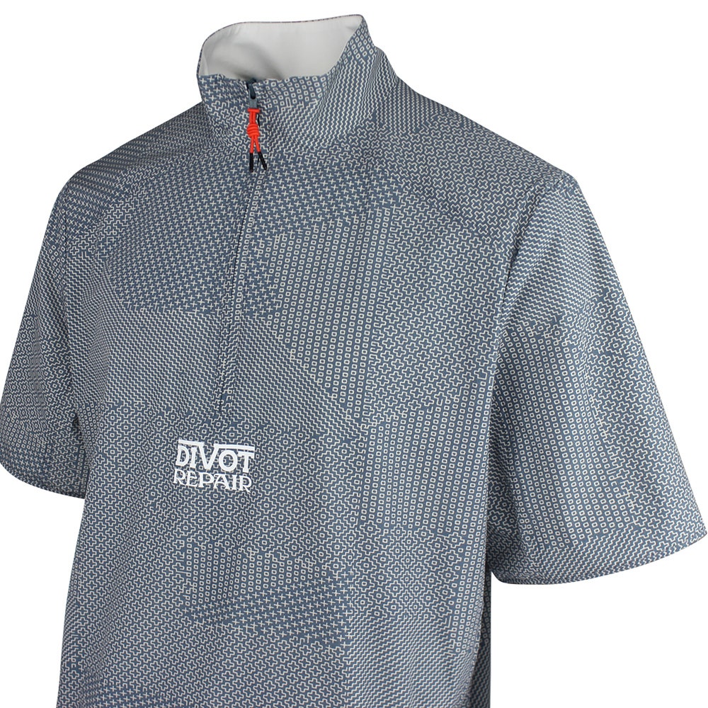 Malbon Golf Jacket - Divot Repair Windshirt - Denim FA26