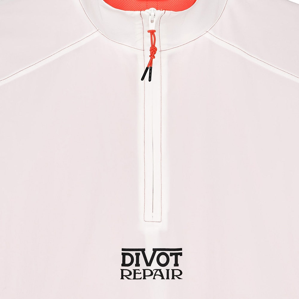 Malbon Golf Jacket - Divot Repair Windshirt - Ivory FA26