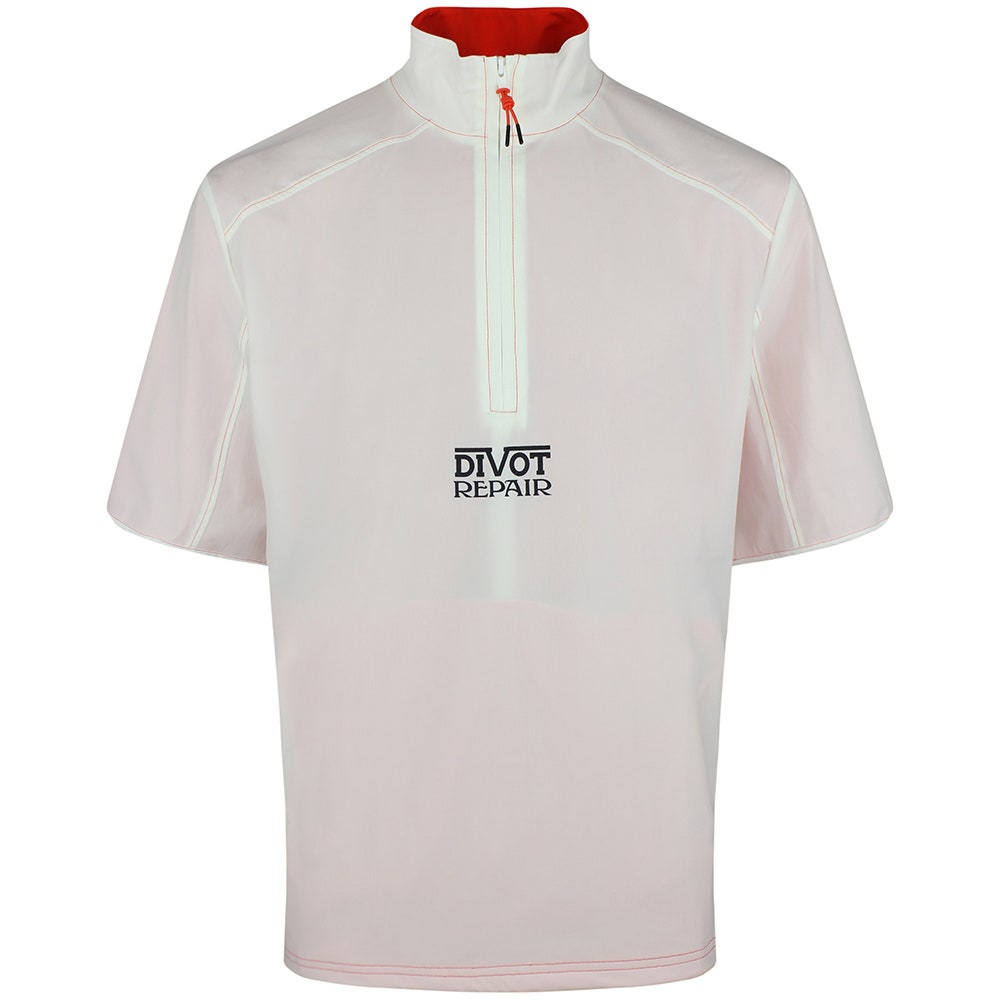 Malbon Golf Jacket - Divot Repair Windshirt - Ivory FA26
