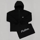 Malbon Golf Jacket - Evergreen M Icon Anorak - Black SS25