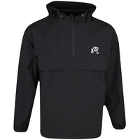 Malbon Golf Jacket - Evergreen M Icon Anorak - Black SS25