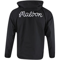 Malbon Golf Jacket - Evergreen M Icon Anorak - Black SS25