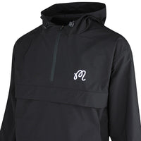 Malbon Golf Jacket - Evergreen M Icon Anorak - Black SS25