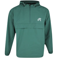 Malbon Golf Jacket - Evergreen M Icon Anorak - Green SS25