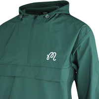 Malbon Golf Jacket - Evergreen M Icon Anorak - Green SS25