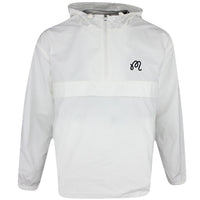 Malbon Golf Jacket - Evergreen M Icon Anorak - White SS25