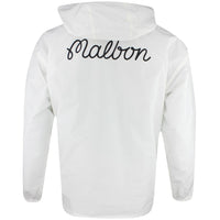 Malbon Golf Jacket - Evergreen M Icon Anorak - White SS25