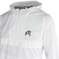 Malbon Golf Jacket - Evergreen M Icon Anorak - White SS25