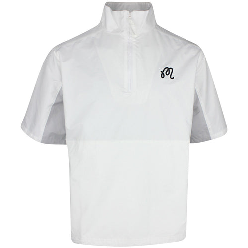 Malbon Golf Jacket - Evergreen M Icon SS Windshirt - White SS25