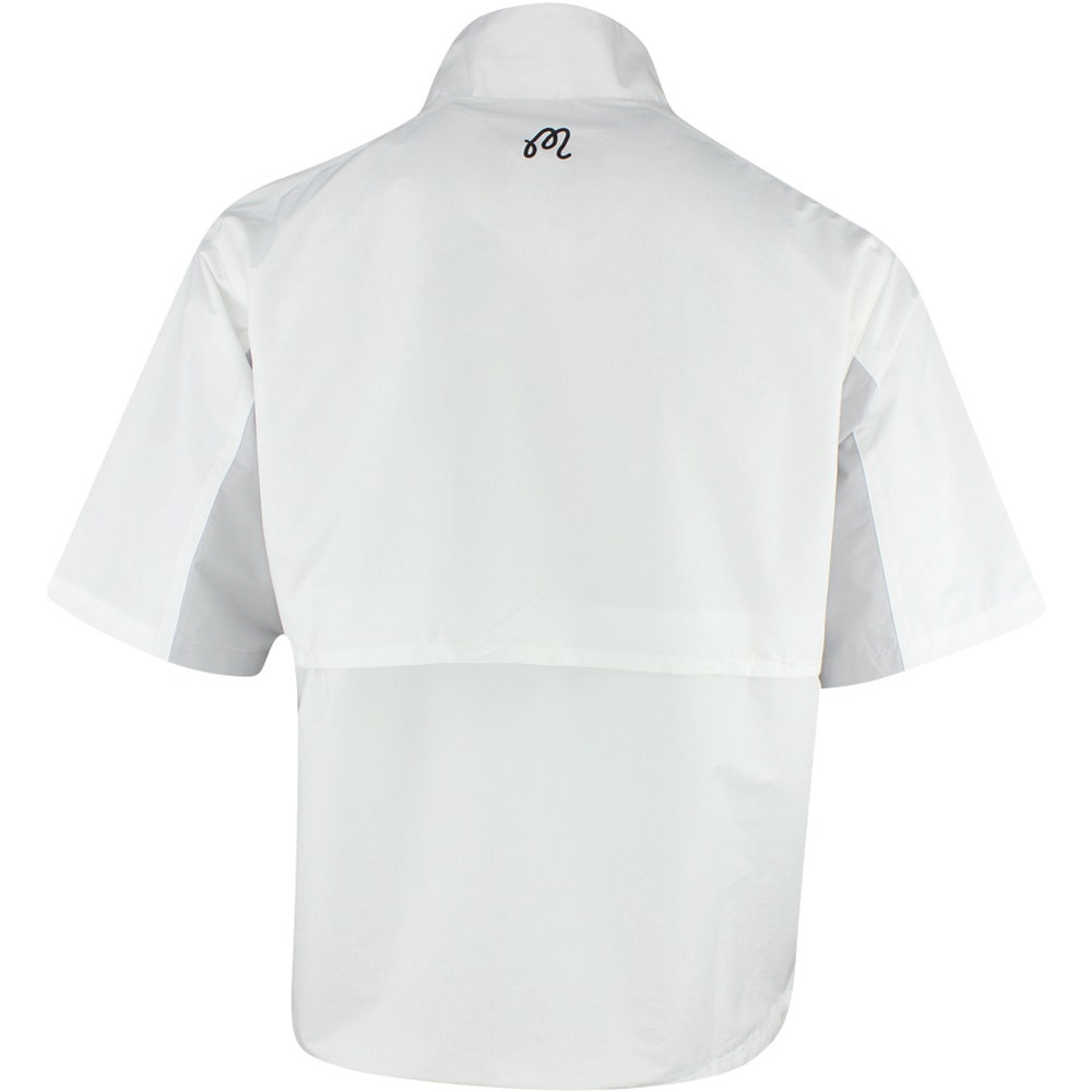 Malbon Golf Jacket - Evergreen M Icon SS Windshirt - White SS25
