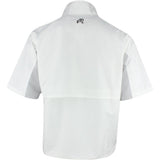 Malbon Golf Jacket - Evergreen M Icon SS Windshirt - White SS25
