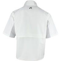 Malbon Golf Jacket - Evergreen M Icon SS Windshirt - White SS25