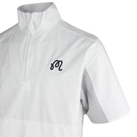 Malbon Golf Jacket - Evergreen M Icon SS Windshirt - White SS25