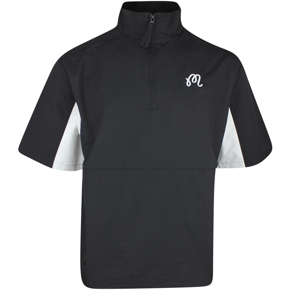 Malbon Golf Jacket - Evergreen M Icon Windshirt - Black SS25
