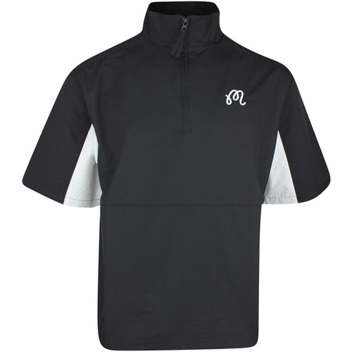 Malbon Golf Jacket - Evergreen M Icon Windshirt - Black SS25
