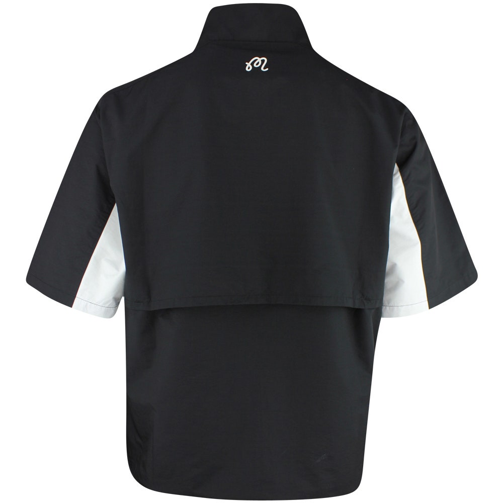 Malbon Golf Jacket - Evergreen M Icon Windshirt - Black SS25