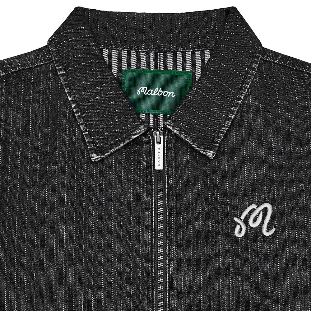Malbon Golf Jacket - Foreman Denim Shacket - Black Stone Washed FA26