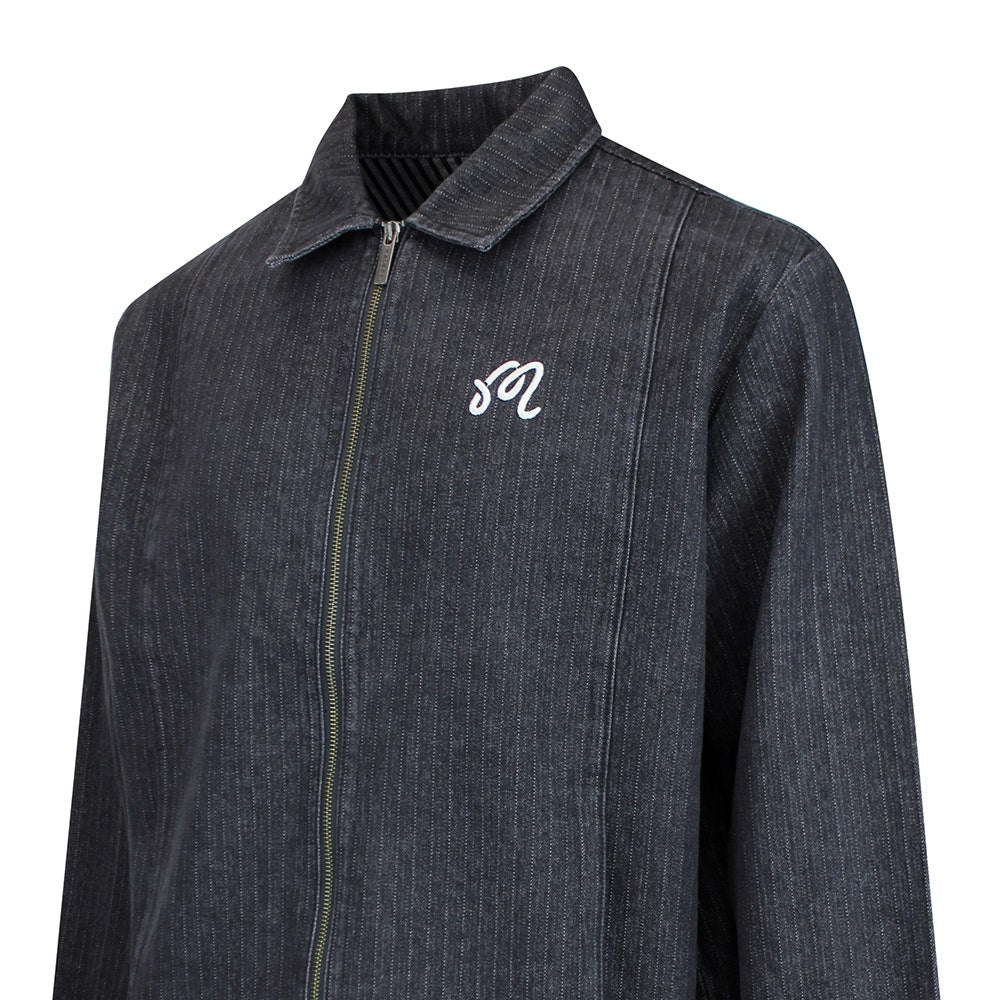 Malbon Golf Jacket - Foreman Denim Shacket - Black Stone Washed FA26