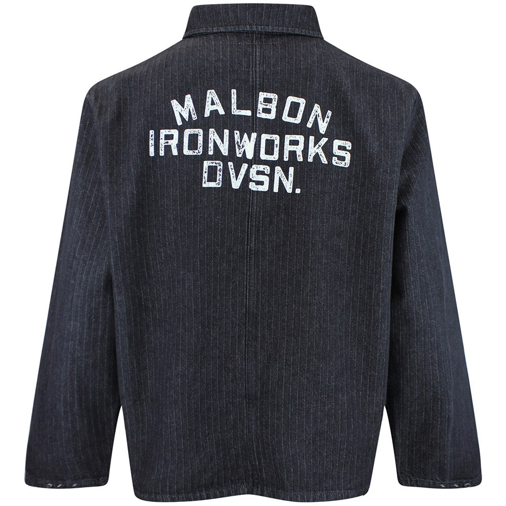 Malbon Golf Jacket - Foreman Denim Shacket - Black Stone Washed FA26
