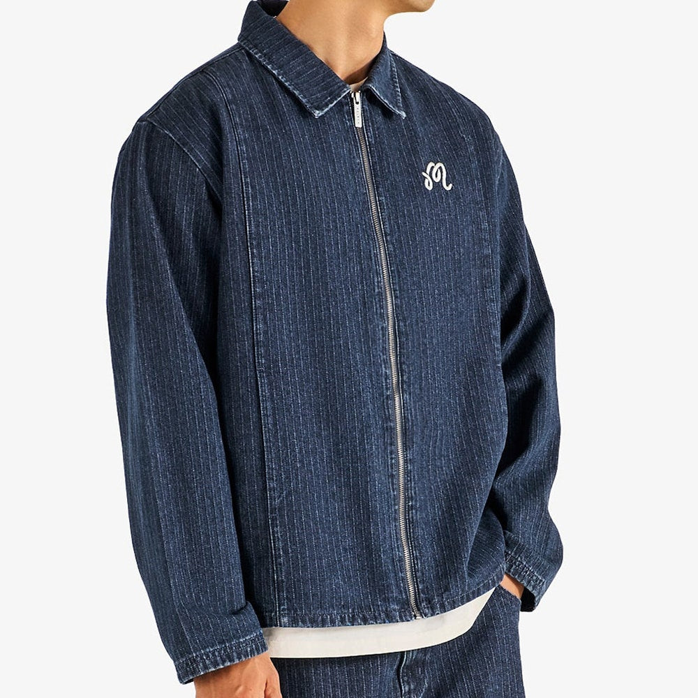 Malbon Golf Jacket - Foreman Denim Shacket - Blueberry FA26