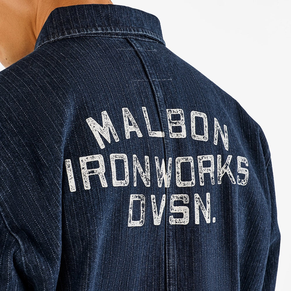 Malbon Golf Jacket - Foreman Denim Shacket - Blueberry FA26