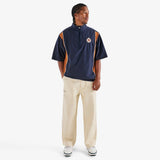 Malbon Golf Jacket - Links Oakwood Windshirt - Navy FA25