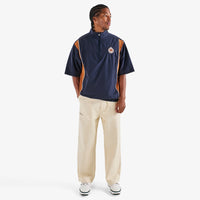 Malbon Golf Jacket - Links Oakwood Windshirt - Navy FA25