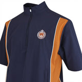 Malbon Golf Jacket - Links Oakwood Windshirt - Navy FA25