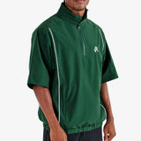 Malbon Golf Jacket - Links SS Windshirt - Forest FA25