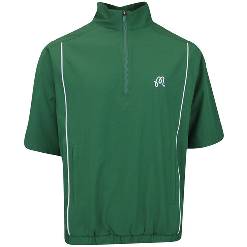 Malbon Golf Jacket - Links SS Windshirt - Forest FA25