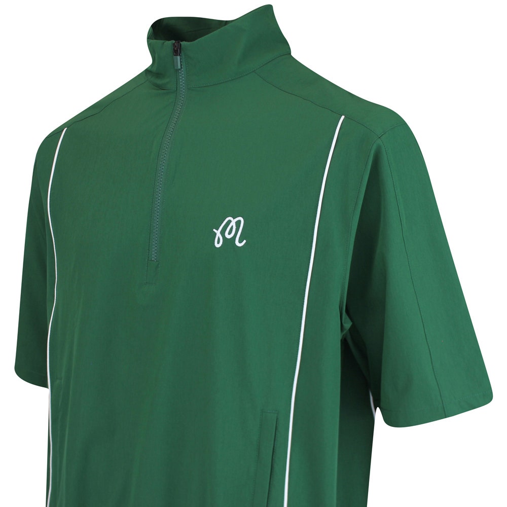 Malbon Golf Jacket - Links SS Windshirt - Forest FA25