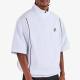 Malbon Golf Jacket - Links SS Windshirt - White FA25