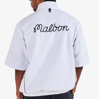 Malbon Golf Jacket - Links SS Windshirt - White FA25