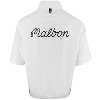 Malbon Golf Jacket - Links SS Windshirt - White FA25