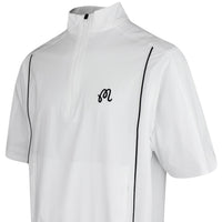Malbon Golf Jacket - Links SS Windshirt - White FA25