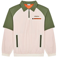 Malbon Golf Jacket - Marina Windshirt - Cream - Olivine SS26
