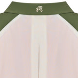 Malbon Golf Jacket - Marina Windshirt - Cream - Olivine SS26