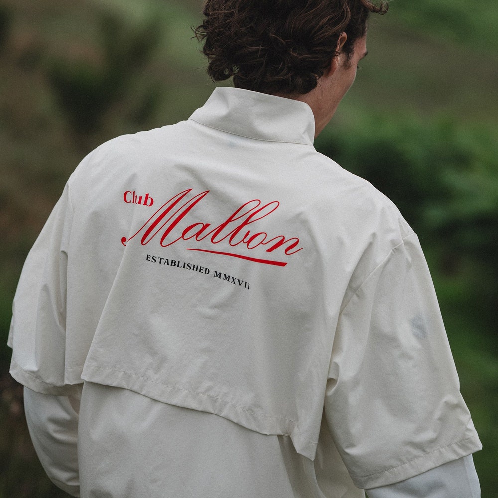 Malbon Golf Jacket - Members Windshirt SS - Canvas FA25