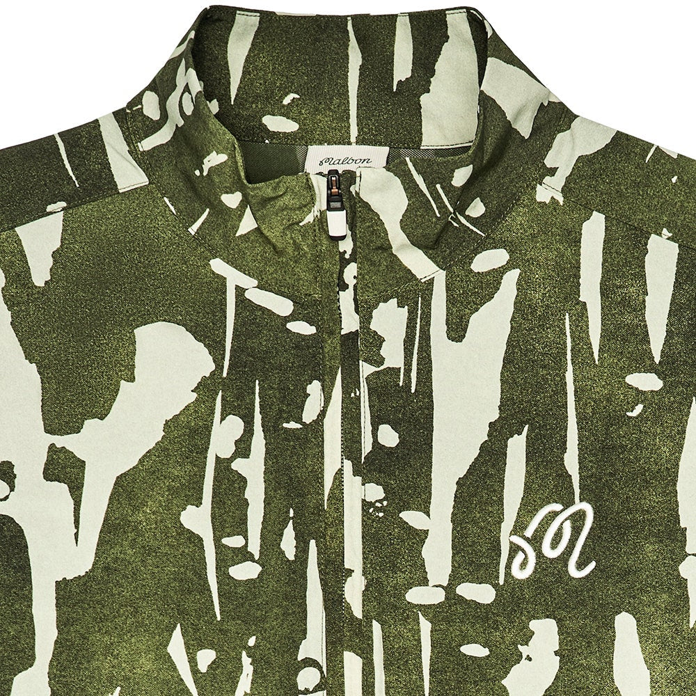 Malbon Golf Jacket - Pine Windshirt - Olive Inkwash FA26